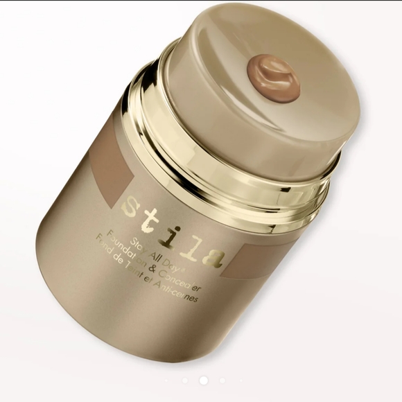 NIB🔥$42 Stila Almond 11 2in1 "Stay All Day" 12 Hour🤩Foundation & Concealer - Picture 2 of 11